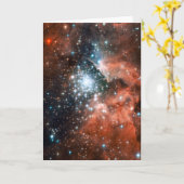 ジャイアントネブラスタークラスター宇宙 カード (黄色い花)