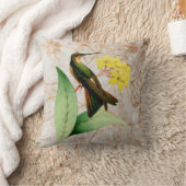 ジャイアントハミングバードヴィンテージグランジ装飾用クッション クッション (ブランケット)