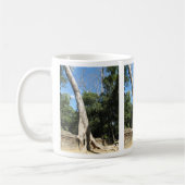 ジャイアントバンヤンツリー…カンボジア・タプローム寺院 コーヒーマグカップ (左)