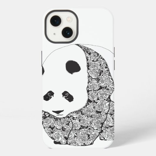 ジャイアントパンダくまのiPhone6ケース iPhoneケース (裏面)
