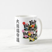 ジャイアントパンダの神様保護 コーヒーマグカップ (正面右)
