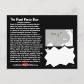 ジャイアントパンダは種に弱い シーズンポストカード (裏面)