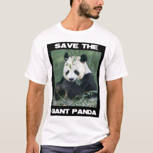 ジャイアントパンダを救って下さい Tシャツ