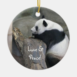 ジャイアントパンダオーナメント セラミックオーナメント