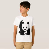 ジャイアントパンダ熊 Tシャツ (正面フル)