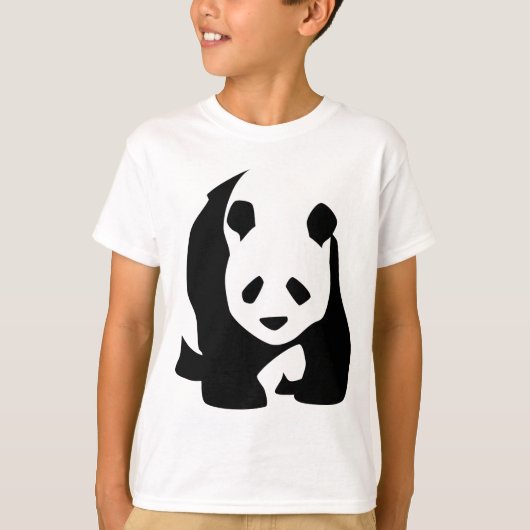 ジャイアントパンダ熊 Tシャツ (正面)
