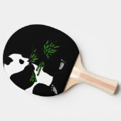 ジャイアントパンダ食べサブブラック 卓球ラケット (横)