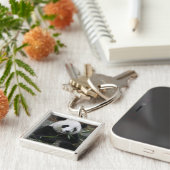 ジャイアントパンダ キーホルダー (側面)