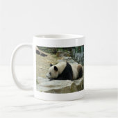 ジャイアントパンダ、大熊猫 コーヒーマグカップ (左)