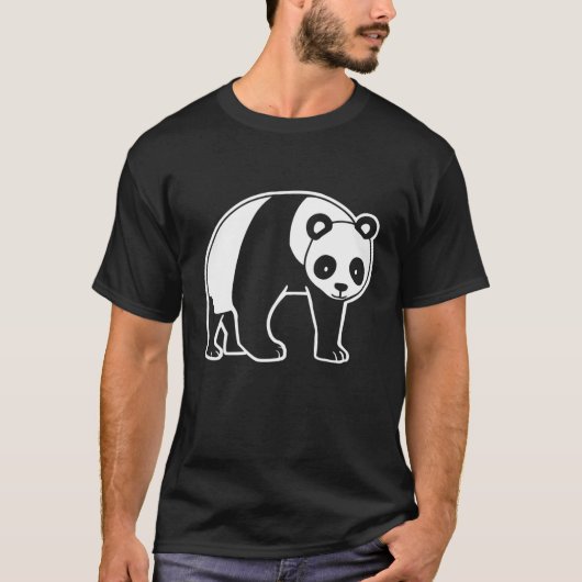 ジャイアントパンダ Tシャツ (正面)