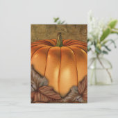 ジャイアントパンプキンメディアハローウィンパーティ招待状 招待状 (スタンド正面)