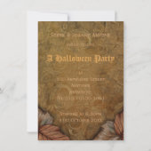 ジャイアントパンプキンメディアハローウィンパーティ招待状 招待状 (裏面)