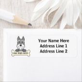 ジャイアントパーソナライズされたシュナウザー ラベル (インサイチュ)