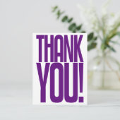 ジャイアントパープルありがとう！拡声用はがき ポストカード (スタンド正面)