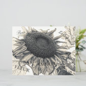 ジャイアントヒマワリヴィンテージセピアデコップエフェラ (スタンド正面)