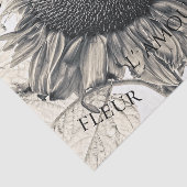 ジャイアントヒマワリヴィンテージセピアデコップエフェラ 薄葉紙 (詳細)