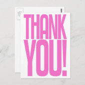 ジャイアントピンクありがとう!拡声用はがき ポストカード (正面/裏面)