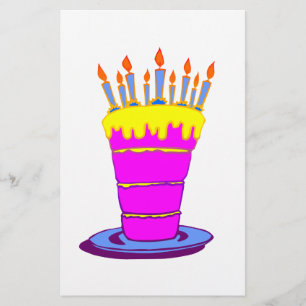 ジャイアントピンクお誕生日ケーキ チラシ