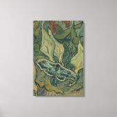 ジャイアントピーコックモス(1889)ビンセント・ヴァン・ゴッホ キャンバスプリント (正面)