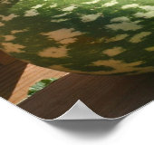 ジャイアントファンシーグルズ秋鏡抽象芸術 ポスター (角)