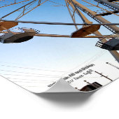 ジャイアントフェリス車州フェアカーニバル乗り写真 ポスター (角)