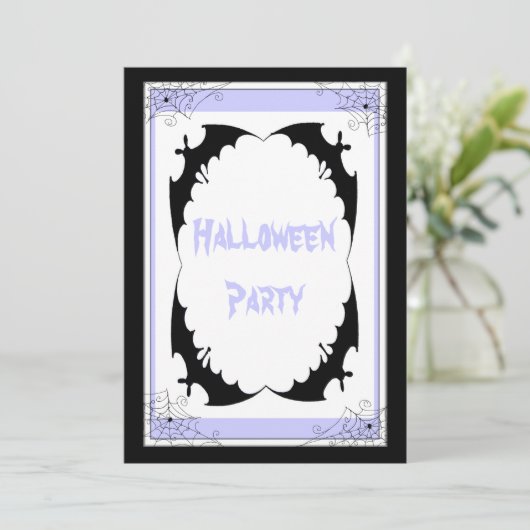 ジャイアントブラックこうもり&コブズハローウィンパーティ 招待状 (スタンド正面)