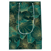 ジャイアントブルーグリーン葉 ミディアムペーパーバッグ (裏面)