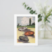 ジャイアントボタン ポストカード (スタンド正面)