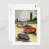 ジャイアントボタン ポストカード (正面/裏面)