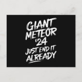ジャイアントメテオール2024は既に終了 ポストカード (正面)