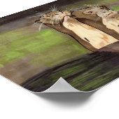 ジャイアントリバーOtters 5 x 7 ポスター (角)