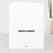 ジャイアントロマンチックなドナルドトランプホットティ誕生日カード カード (裏面)