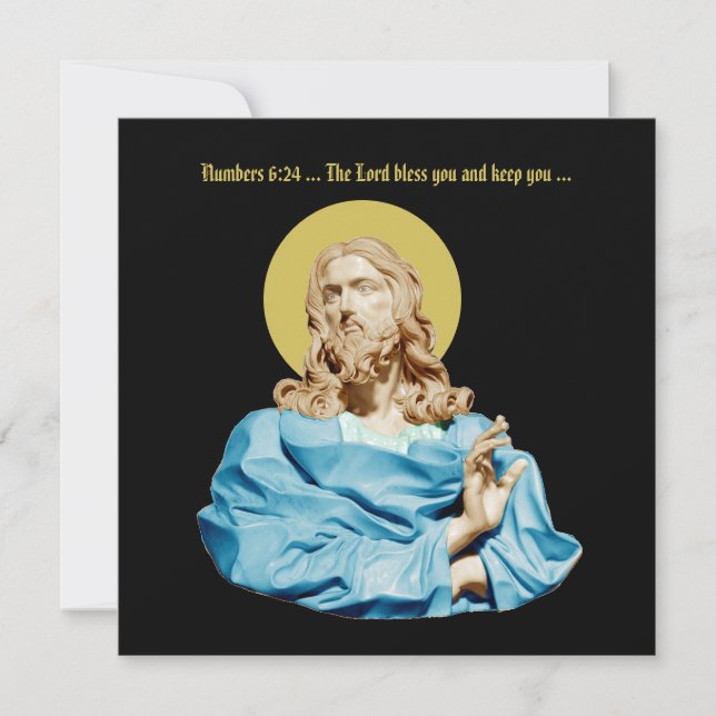 ジャイアントロレンツォ・ベルニーバスト・オブ・キリスト1679 (正面)