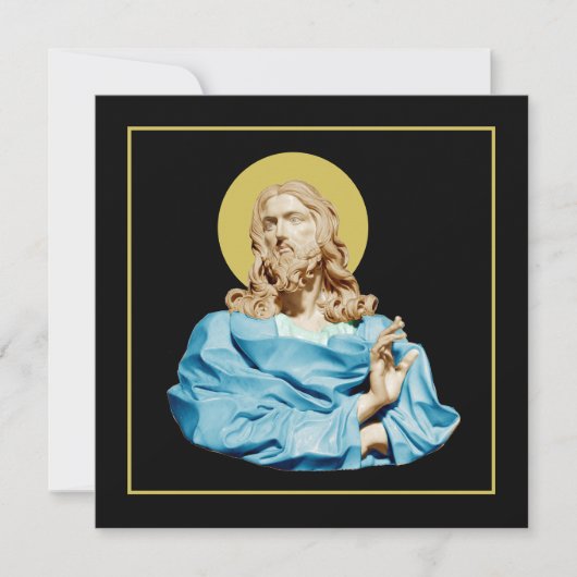 ジャイアントロレンツォ・ベルニーバスト・オブ・キリスト1679 (正面)