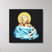 ジャイアントロレンツォ・ベルニーバスト・オブ・キリスト1679 キャンバスプリント (正面)