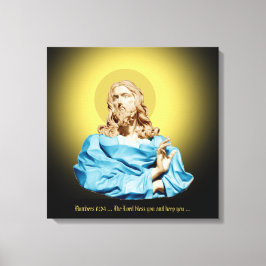 ジャイアントロレンツォ・ベルニーバスト・オブ・キリスト1679 キャンバスプリント