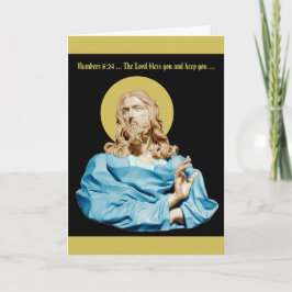 ジャイアントロレンツォ・ベルニーバスト・オブ・キリスト1679 サンキューカード