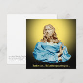 ジャイアントロレンツォ・ベルニーバスト・オブ・キリスト1679 シーズンカード (正面/裏面)