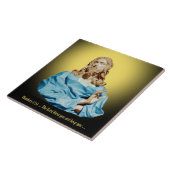 ジャイアントロレンツォ・ベルニーバスト・オブ・キリスト1679 タイル (側面)