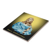 ジャイアントロレンツォ・ベルニーバスト・オブ・キリスト1679 タイル (側面)