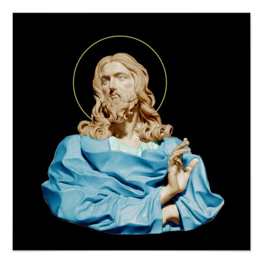 ジャイアントロレンツォ・ベルニーバスト・オブ・キリスト1679 ポスター (正面)