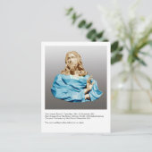 ジャイアントロレンツォ・ベルニーバスト・オブ・キリスト1679 ポストカード (スタンド正面)