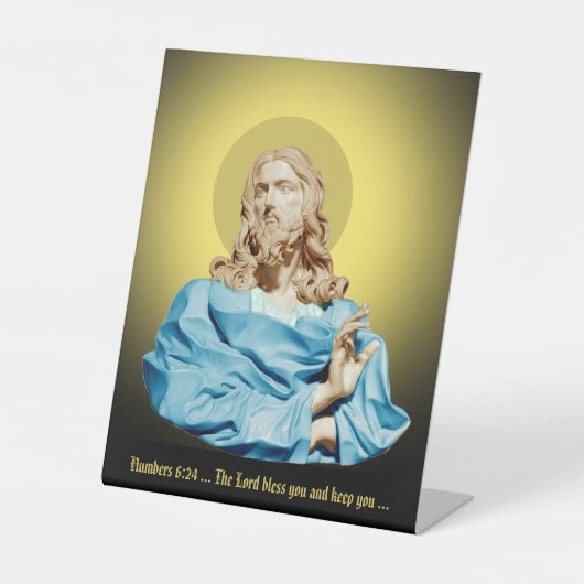 ジャイアントロレンツォ・ベルニーバスト・オブ・キリスト1679 台座サイン (正面)