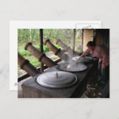 ジャイアント料理ポット/雲南省、中国 ポストカード (正面/裏面)