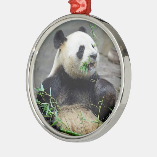 ジャイアント食べパンダ竹 メタルオーナメント (左)