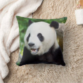 ジャイアント食べ物パンダの竹 クッション (ブランケット)