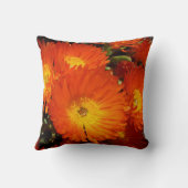 ジャイアント・オレンジデイジー クッション (裏面)