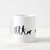 ジャイアント・シュナウザー コーヒーマグカップ (正面左)