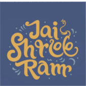 ジャイシュリーラムカスタムカットビニールシール – Personali シール (正面)