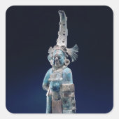 ジャイナ島の儀式服を着た司祭 スクエアシール (正面)